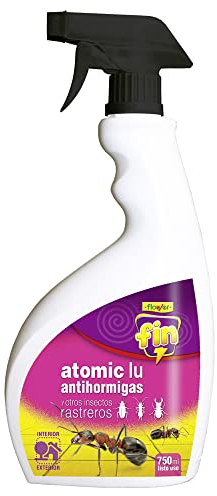 Flower - Insecticida Antihormigas Listo Uso 750 ml, Elimina Insectos Rastreros, Cucarachas, Avispas, Ideal para Hogar y Jardín, Fácil Aplicación, 13x5x27.5 cm, Color No Aplica