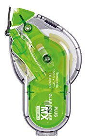 PLUS Japan Glue Roller MX non-permanent refillable, tape 12 m x 15 mm