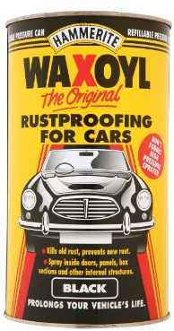 Hammerite HAM6702117 2.5L Waxoyl Black Pressure Can