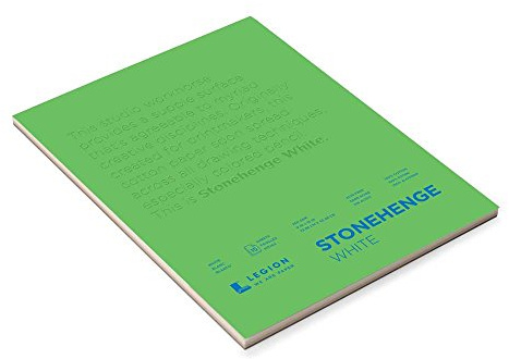 Legion Stonehenge Pad, 9 X 12 inches, White, 15 Sheets
