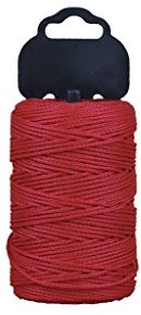 Cofan Blíster trencilla de Poliamida/8842 | Medida Ø 1,5 mm por 100 metros | Color rojo