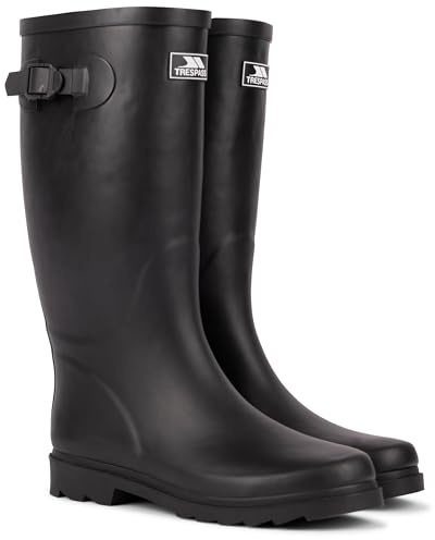 Trespass Mens Waterproof Wellies Rubber Wellington Boots Recon X