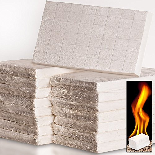 Carbon Grill GRANFUOCO® tavolette accendifuoco a lunga durata 48 cubetti