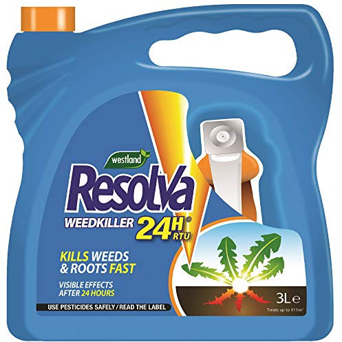 Resolva 20300467 24H Ready To Use Weed Killer, 3 Litre