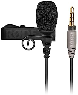 SmartLav+ de RØDE - Micrófono de solapa para smartphone con conector TRRS para aplicaciones de broadcast, filmaciones, creación de contenidos y grabación de voz en localizaciones y en estudio
