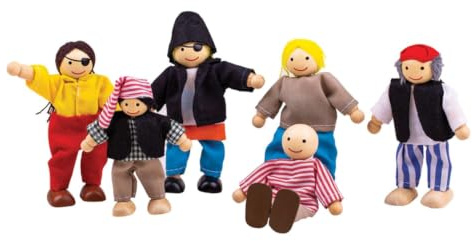 Bigjigs Toys Heritage Playset Pirates Set