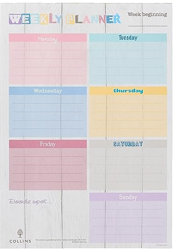 Brighton - Planner Pad A4 Weekly - DPWA4-01