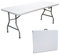 CILVANI SRL TAVOLO TAVOLINO Tavolo pieghevole rettangolare a valigetta in HDPE PIEGHEVOLE GIARDINO FIERA MERCATO PIC NIC CAMPEGGIO IN DURA RESINA 180X75X74