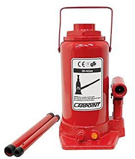 Carpoint Cric Bouteille 30 tonnes, 30000kg, Red