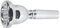 Vincent Bach Mundstück Tenor- und Bassposaune Standard Serie 341 Modell 1 1/4G