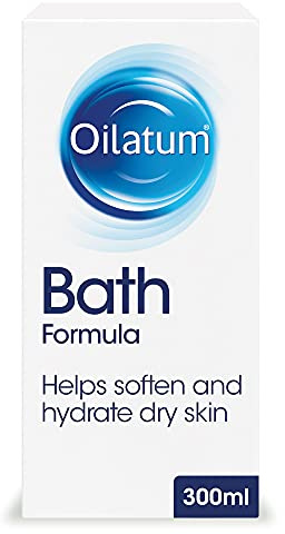 Oilatum Moisture Rich Bath Soak, For Dry, Itchy, Sensitive and Eczema-prone Skin, Soothes, Hydrates and Relieves Dryness, Protects the Skin, Suitable for Everyday Use, 1 x 300ml