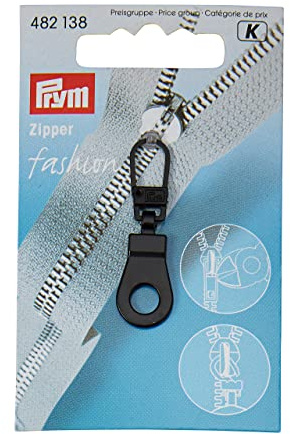 Prym 482138 Fashion-Zipper Öse schwarz