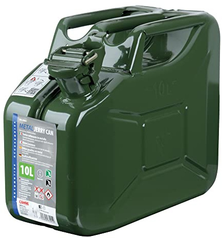 Lampa 67001 Tanica Carburante Tipo Militare in Metallo - 10 L
