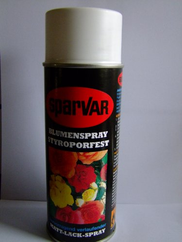 SparVar Lackspray Weiß styroporfest, 400 ml
