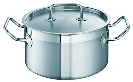 Schulte-Ufer 6414-20 i Fleischtopf Profi-Line i, 20 cm, 3,50 l, Silber