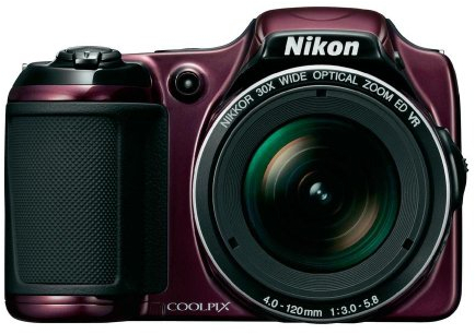 Nikon Coolpix L819 Appareil photo numérique compact 16,8 Mpix Ecran 3 Zoom optique 30x Violet