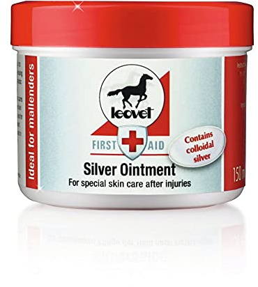 Leovet LEO3195 Silver Ointment per Cavalli e Ponies 150 ml – Effetto germico & sopprime la Crescita batterica – Ideale per la muratura – Contiene Argento colloidale