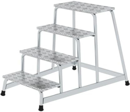 Aluminium-Arbeitspodest, starr, 4 Stufen Arbeitshöhe bis ca. 2,80 m