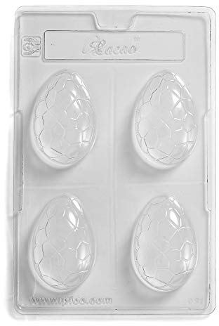 Medium Cracked Egg Chocolate Mould 4 Cavity