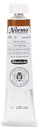 Schmincke – Norma® Professional - feinste Künstler-Ölfarben, Siena natur - 120 ml
