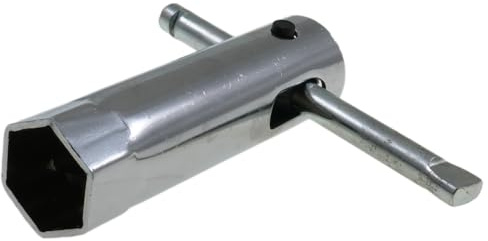 2EXTREME llave para bujías 21mm scooter, ciclomotor, quad – diseño ergonómico, acero galvanizado, ligero, universal