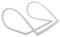 Belling Flavel Leisure Fridge Freezer Upper Door Gasket Seal. Genuine Part Number 4324858300