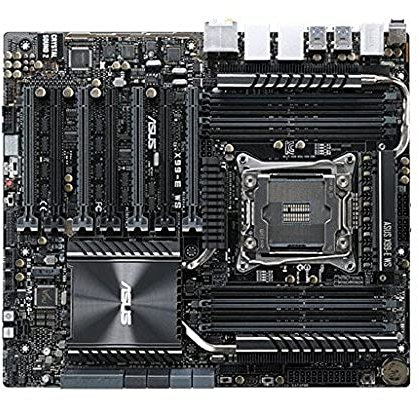 Asus X99-E WS Workstation Motherboard (Intel X99, DDR4, S-ATA 600, CEB, 1 x M.2, Quad Strength Graphic Power, 12K Hours Capacitors, Socket 2011-v3)
