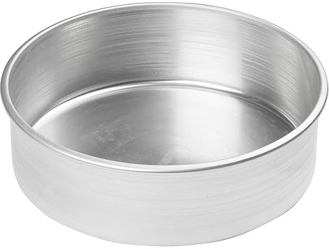 Winco Heavy-Duty Round Aluminum Layer Cake Pan, 9 x 3