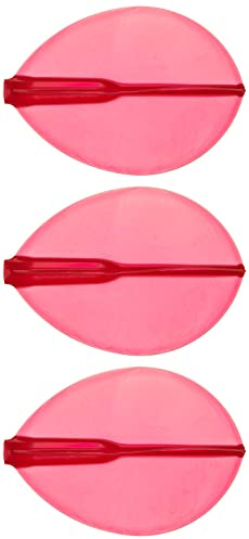 Cosmo Darts Fit Flight (Air) 3 Pack Pear Dart Flight (Red)