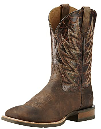 ARIAT Men’s Challenger Western Boots – Traditional Durable Leather Boot