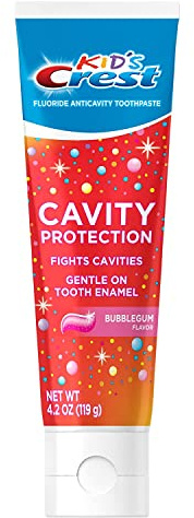 Crest Kid's Crest Cavity Protection Toothpaste Gel Formula, Bubblegum, 4.2 Ounce