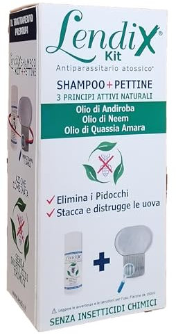 Lendix Kit Sh+Pett anti-poux