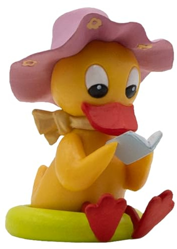 Bullyland 43653 - Spielfigur Schnatterinchen aus Unser Sandmännchen, ca. 5 cm, detailgetreu, ideal als kleines Geschenk für Kinder ab 3 Jahren