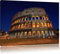 Colosseo a Roma Italia Italia 100x70cm pittura su tela, Immagini XXL completamente incorniciati con telai di grandi dimensioni cuneo. Stampa artistica su quadro a parete con cornice. Più economico di pittura o di un dipinto a olio, non un
