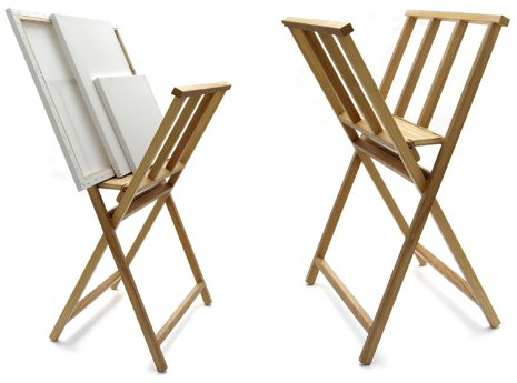 Artina Photo Bascule Photo Support en Bois de Hêtre Klappbarer Graphique Support 65.X 48.X 71.cm