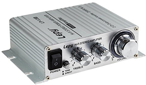Lepy LP-V3s piccolo amplificatore HIFI per auto,PC, casa corrente DC12V