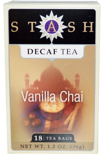 STASH - Vanilla Chai Decaffeinated Black Tea - 18 Tea Bags
