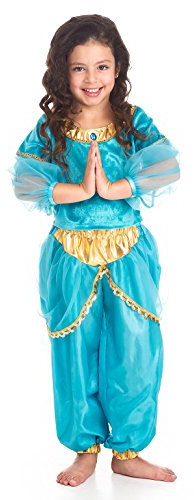 Little Adventures Oasis Princess Dress Up Costume Age 1-3 (Small) - Machine Washable Child Pretend Play and Party Dress with No Glitter