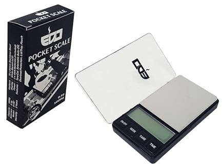 EDO Barista Pocket Scale | Kleine digitale Kaffeewaage mit Timer für Espresso und Filterkaffee | Espressowaage | max. 1.000 gr / 0,1 gr.| Chemex | Feinwaage | Küchenwaage | Coffeeart | Coffee Scale