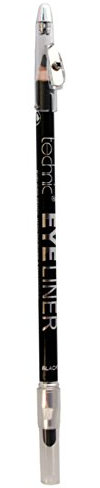Technic Eyeliner Pencil with Smudger & Sharpener - Black