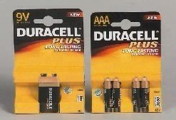 Duracell Plus 6LR61 9V Block-Batterie Alkali-Mangan 9V 1St.