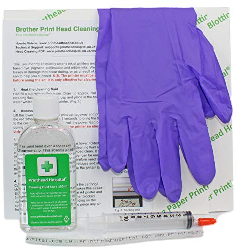 Printhead Hospital cleaning kit for Brother MFC DCP and INKvestment inkjet printers - 150ml