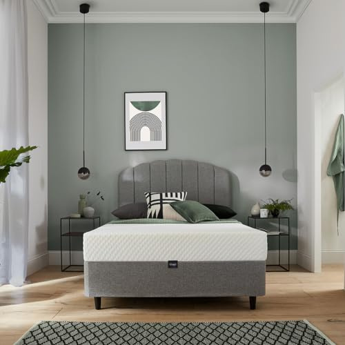 Silentnight 7 Zone Memory Foam Rolled Mattress | Made in the UK | |Medium Firm |Single( 20cm x 90cm x 190cm), White