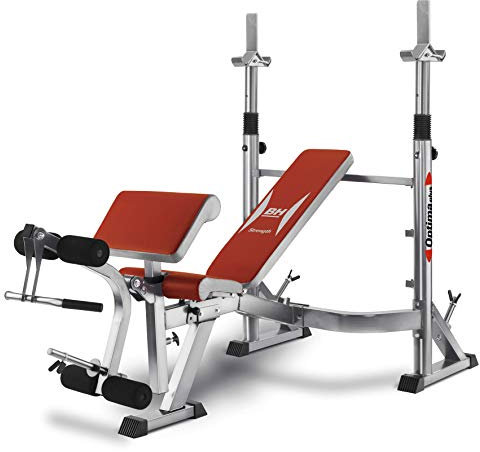 Pro Action Optima Press G330 hantelbank trainingsstation 6 stützpunkte maximale stabilität attraktives Design robuste stahlkonstruktion