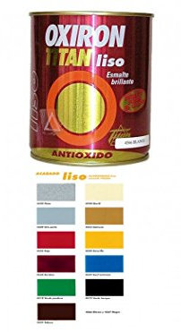 OXIRON - Esmalte Antioxido Liso Burdeos Oxiron 375 Ml