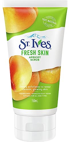 St.Ives exfoliant vivifiant pour le visage à l’abricot - lot de 3