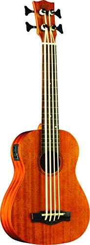 EKO GUITARS – UKU DUO Ukubass Fretless, Die Verschmelzung von Bass und Ukulele, Farbe Natural