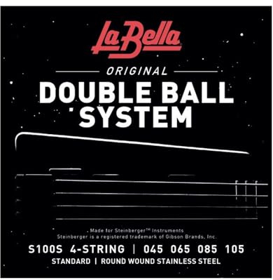 La Bella Bass S100S Double Ball 045/105, Saiten für Headless E-Bass