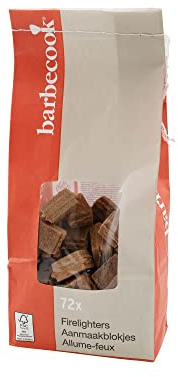 Barbecook Cubes allume-feu, sachet de 72 cubes