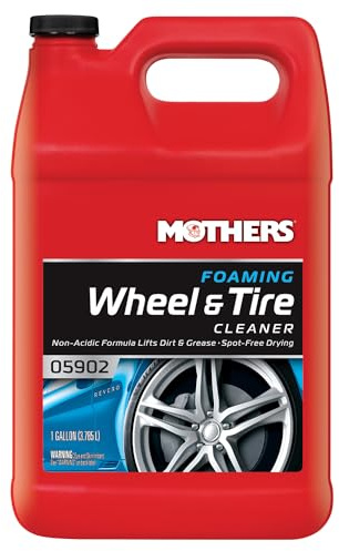Mothers Foaming Wheel & Tire Cleaner, 1 Gallon (05902)